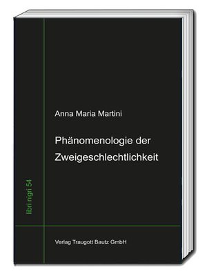 cover image of Phänomenologie der Zweigeschlechtlichkeit